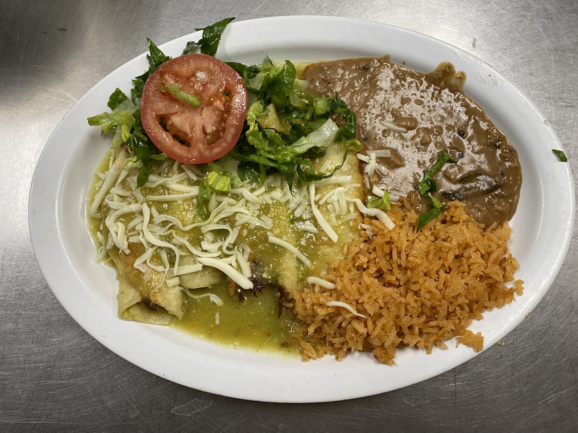 Enchiladas Verdes